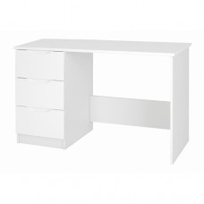 Knightsbridge - Gloss Dressing Table / Desk - White