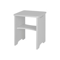 Knightsbridge - Gloss Stool - White