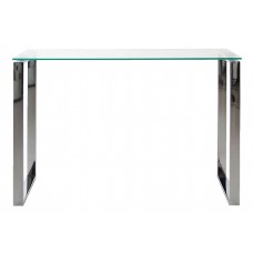 Katya - Console Table - Glass  & Chrome